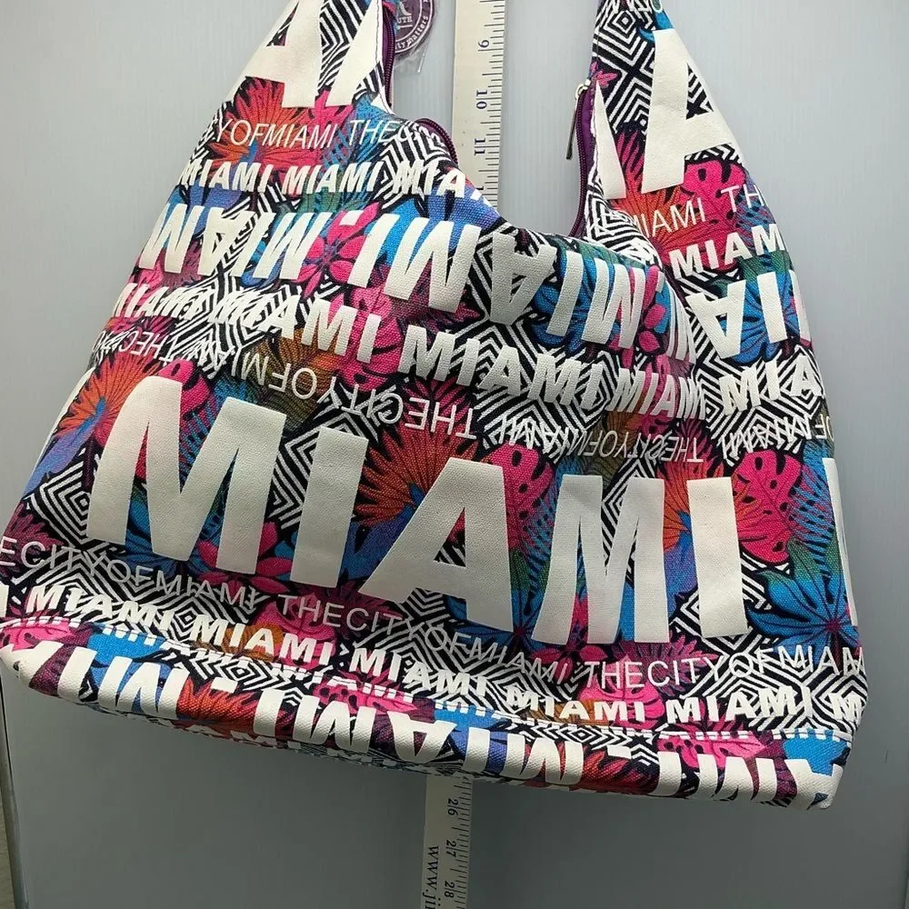 ROBIN RUTH‎ Colorful Miami Print Women's Bag